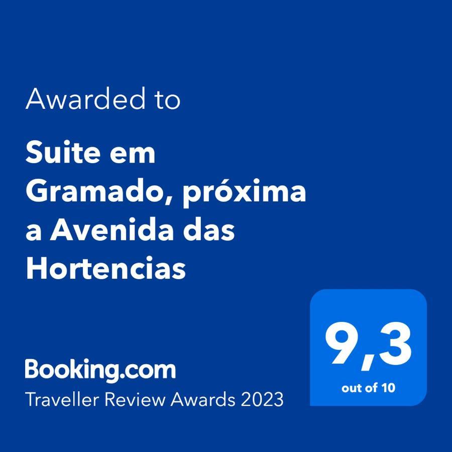 Suite Em Gramado, Proxima A Avenida Das Hortencias 外观 照片